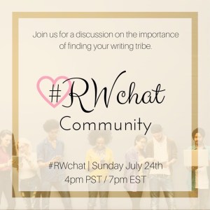 join us for a discussion on finding your writing tribe