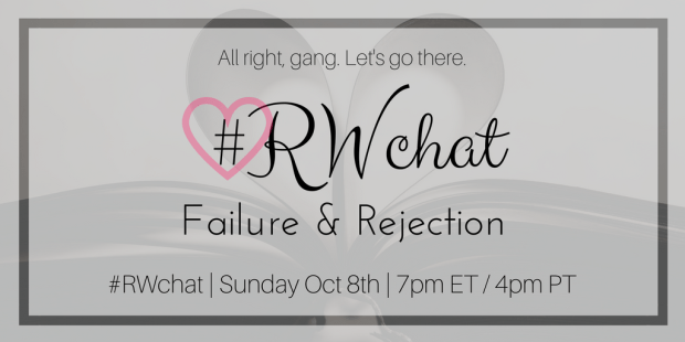 romance writer chat topic failure rejection